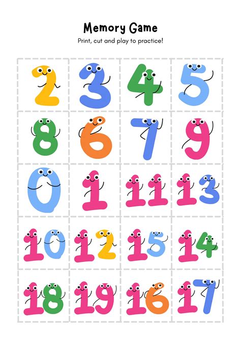 Memory Game Printable no Prep Digital Download - Etsy