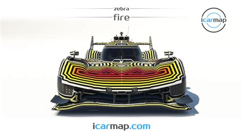 Zebra Fire Ferrari 499p By Will M Trading Paints