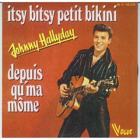 Itsy Bitsy Petit Bikini De Johnny Hallyday CDS Chez Pinup Ref