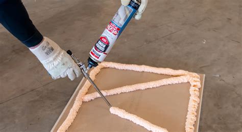 How to Install Plasterboard using Plasterboard Adhesive Foam?
