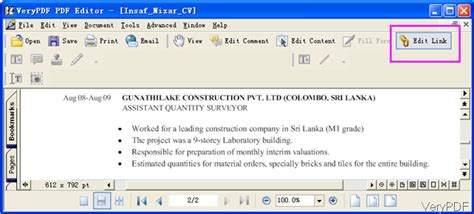 How To Edit Hyperlinks By PDF Editor VeryPDF Knowledge Base
