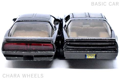 キャラウィールよりナイト K I T T のレビューメインラインアイテムとの比較など Hot Wheels 情報まとめ ホットウィール にわかマニア