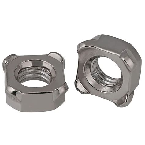 Square Welding Weld Nuts 304 A2 Stainless Steel Weldnuts M4 M5 M6 M8