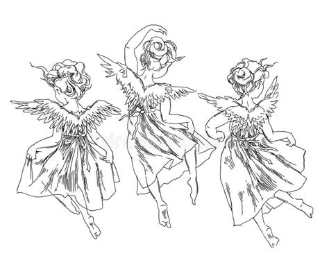 Naked Angel Girl Stock Illustrations Naked Angel Girl Stock Illustrations Vectors