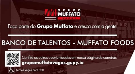 Grupo Muffato abre 80 oportunidades de emprego na Muffato Foods em Cambé