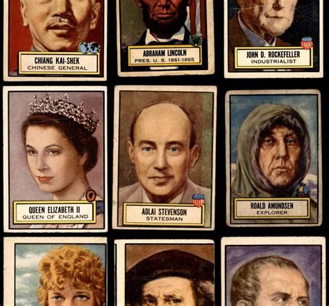 1952 Topps Look N See A Non Sport Classic Cardlines