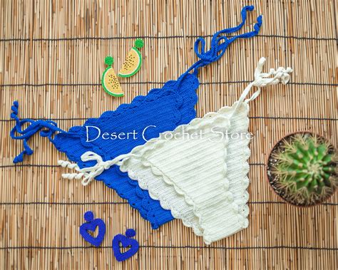 Crochet Bikini Set PDF Pattern And Tutorial Crochet Swimwear Pattern Tutorial Master