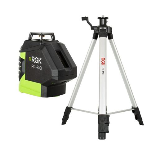 Купить Комплект: лазерный уровень RGK PR-81G + штатив RGK LET-150 по ...