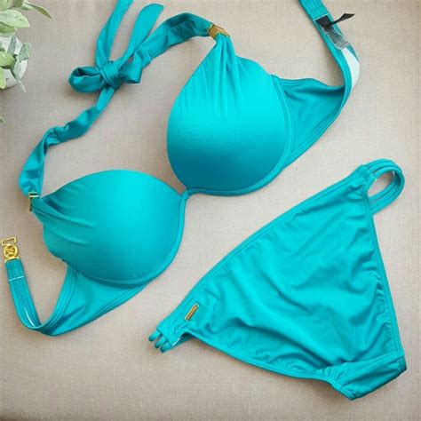 Victoria S Secret Swim Nwot Victorias Secret Pushup Bikini Swim Set