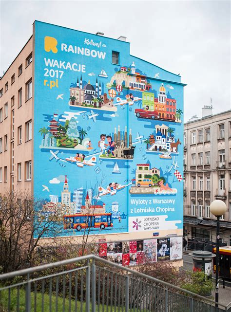 Rainbow 2017 Mural on Behance