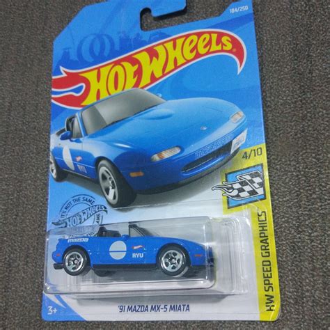 Hot Wheels 91 Mazda MX 5 Miata Shopee Malaysia