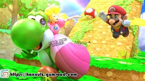 Mario X Peach Adventures On Dinasour Land By Hanxulz On Deviantart