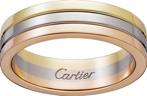 Crb4052100 Vendôme Louis Cartier Wedding Ring White Gold Yellow