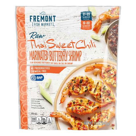 Fremont Fish Market Thai Sweet Chili Shrimp Same Day Delivery Or Pickup