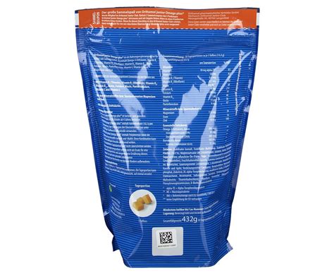 Orthomol junior Omega plus Ортомол джуниор Омега, 30 ирисок, Германия