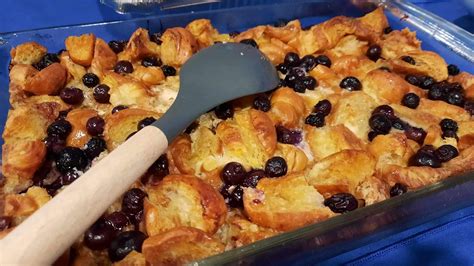 Blueberry Croissant French Toast Casserole Food And Wine Chickie Insider