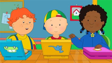 Caillou Vuelve A La Escuela Las Nuevas Aventuras De Caillou Caillou