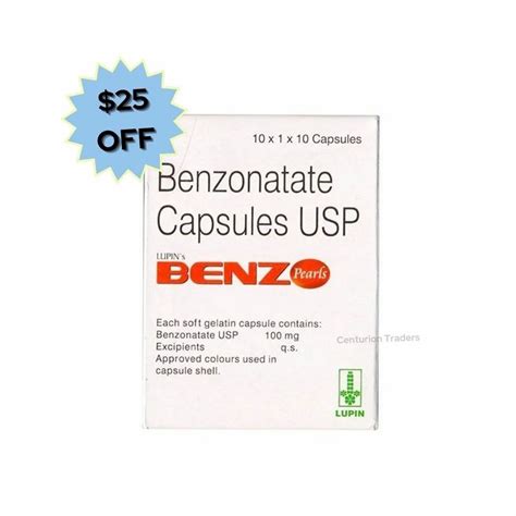 Benzonatate Capsules Benz Pearls Capsules Latest Price Manufacturers