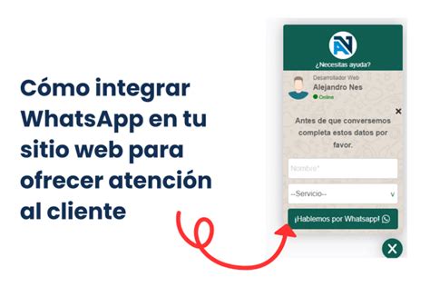 C Mo Agregar Whatsapp En Tu Sitio Web Alejandro Nes