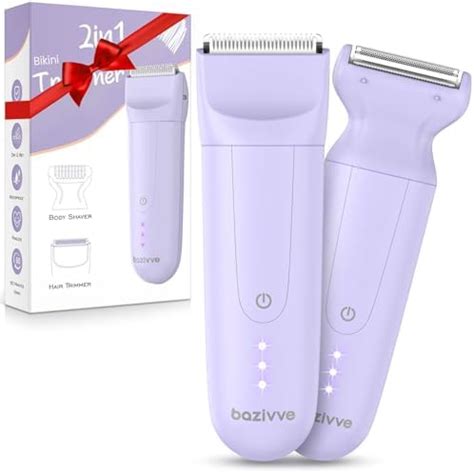 Amazon HAPPY CURVES Smoothie Bikini Trimmer Electric Razor For Women Waterproof Hair