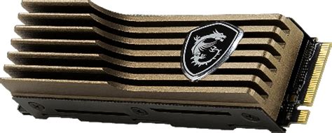 MSI SPATIUM M480 - High End M.2 SSD mit dickem Kühler und bis 7000 MB/s