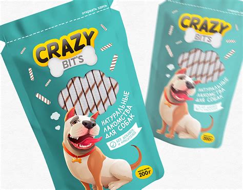 Упаковка для собачьих лакомств on Behance