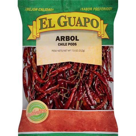 El Guapo Whole Arbol Chili Pods Chile De Arbol Entero 7 5 Oz Shipt