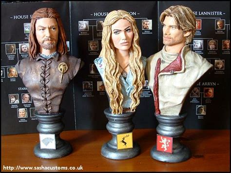 Famous Sculptures Game Of Thrones Polymer Clay Sculptures