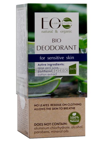 EO LAB BIO DEZODORANT W KULCE DLA SKÓRY WRAŻLIWEJ 50 ml roll-on ...