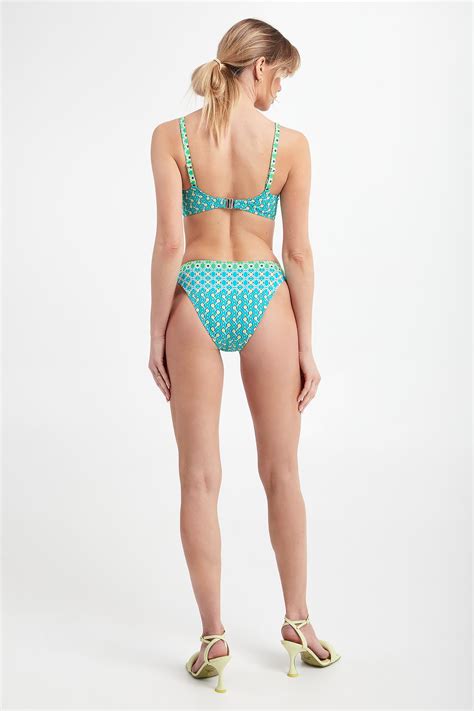 G Ra Od Bikini Bryce Tessy Beachwear Turkusowy T Sklep Velpa Pl