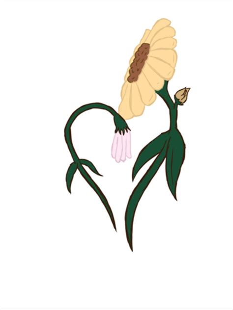 NEDA Symbol Floral Sticker For Sale By AlexagHicksy Redbubble