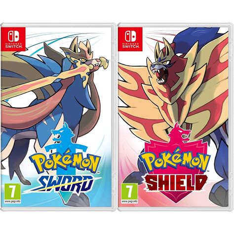 Amazon.com: Pokemon Sword + Pokemon Shield - 2 Game Bundle - Nintendo ...