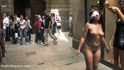 Salma De Nora Fully Nude And Barefoot In Public Public Disgrace