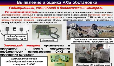 Задачи радиационной, химической и биологической защиты подразделений ...