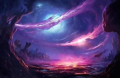 Premium Ai Image Hyperspace Journey