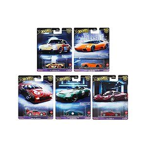 Set 5 Miniaturas Hot Wheels Premium 1 64 Modern Classics FPY86 961E Counting Minis
