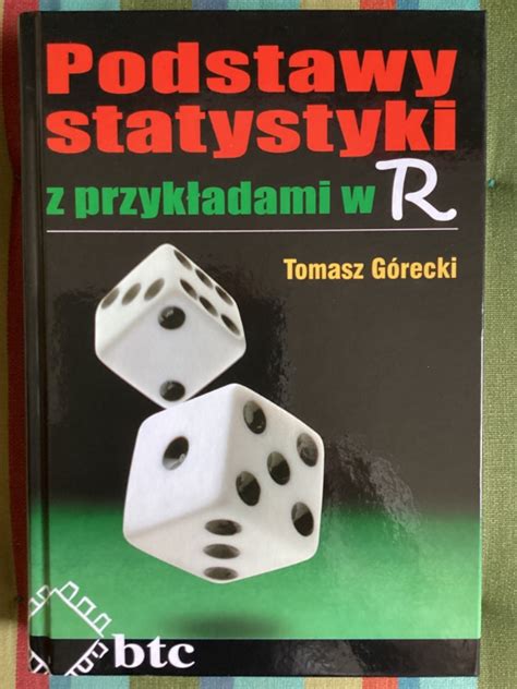 Podstawy statystyki z przykładami w R Radzymin Kup teraz na Allegro