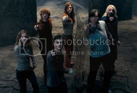 Order Of Phoenix At Department Of Mysteries-Harry Potter,Hermione Granger,Ron Weasley,Ginny ...