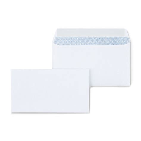 Staples Self Seal Security Tinted #6 3/4 Business Envelopes 3 5/8" x 6