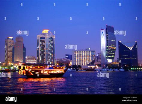 The Creek Dubai United Arab Emirates Uae Stock Photo Alamy