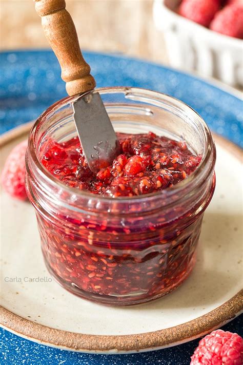 Raspberry Jam Recipe Without Pectin Low Sugar Bryont Blog