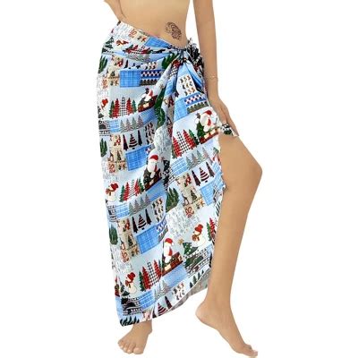 HAPPY BAY Women S Beachwear Summer Bikini Wraps Beach Wrap Swimwear