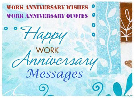 Happy Work Anniversary Messages - To Make Their Day Memorable