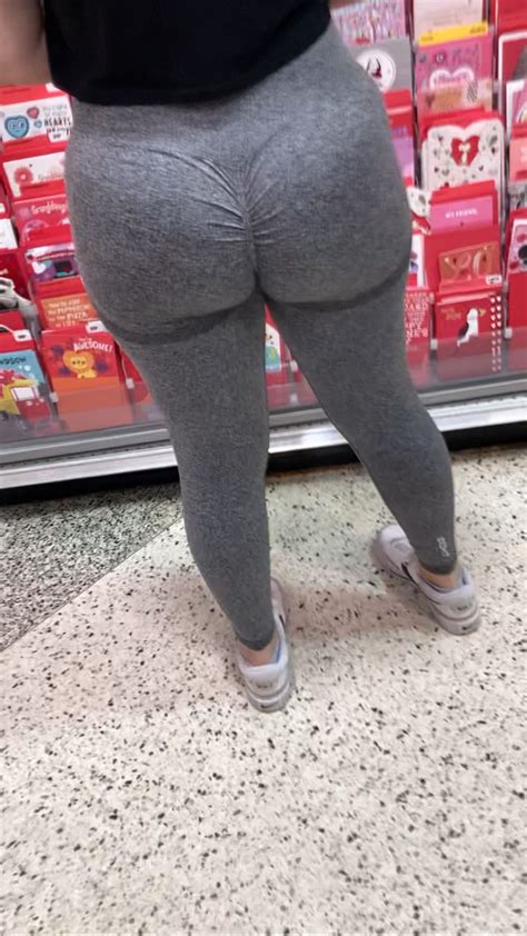 Huge Ass Gray Leggings Pawg Spandex Leggings Yoga Pants Forum