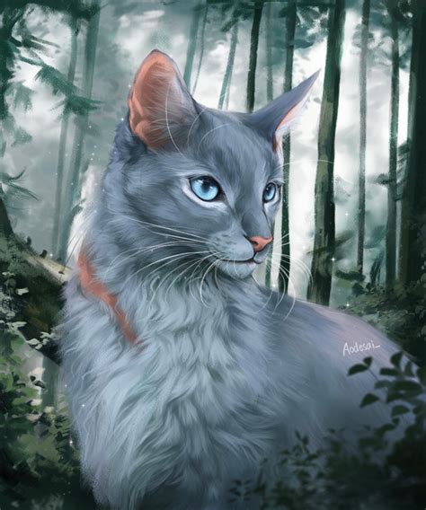 Bluestar by aodesai on DeviantArt Warrior Cats Comics, Warrior Cats ...
