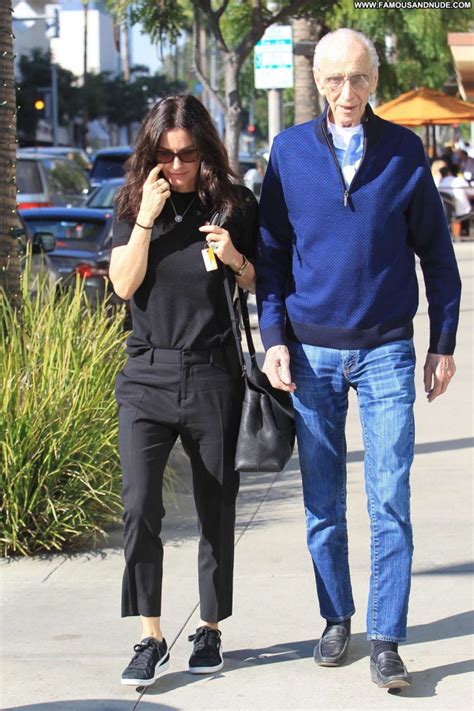 Courteney Cox Los Angeles Babe Posing Hot Celebrity Paparazzi Nude
