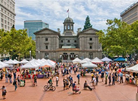 Portland's Pioneer Courthouse Square: The Shocking Truth Revealed!