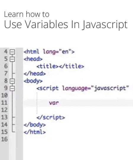 How To Use Variables In Javascript Javascript Learn To Code Web