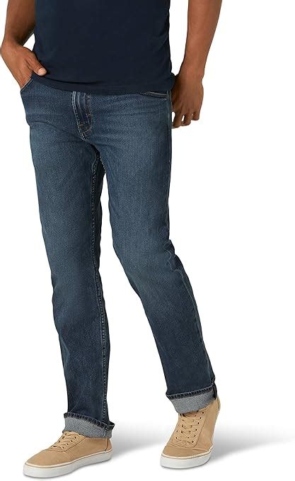 Wrangler Mens Mens Wrangler Ultra Flex Straight Fit Jean Amazonca Clothing And Accessories