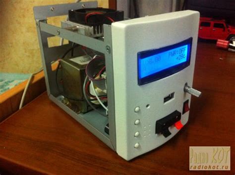 РадиоКот :: Лабороторный блок питания на Atmega8